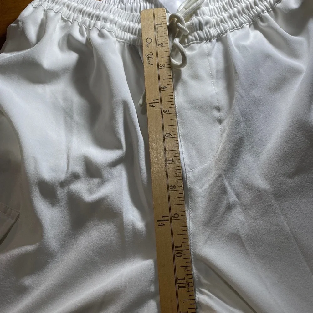 Woodland Wet Wick Off White Cargo Joggers Mens Large Athleisure Techwear Pants